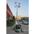 Kleiner tragbarer LED-Lichtmast mit Generator FZM-1000B